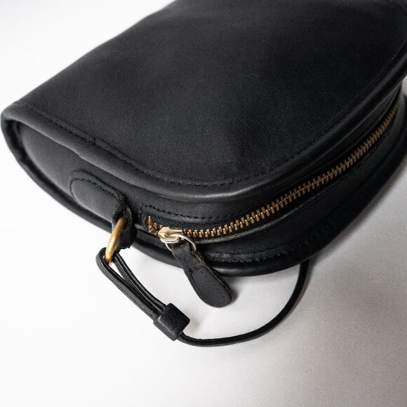 Vintage Coach Abbie Crossbody Bag in Glove-Tanned Black Leather - Picture 9 of 11